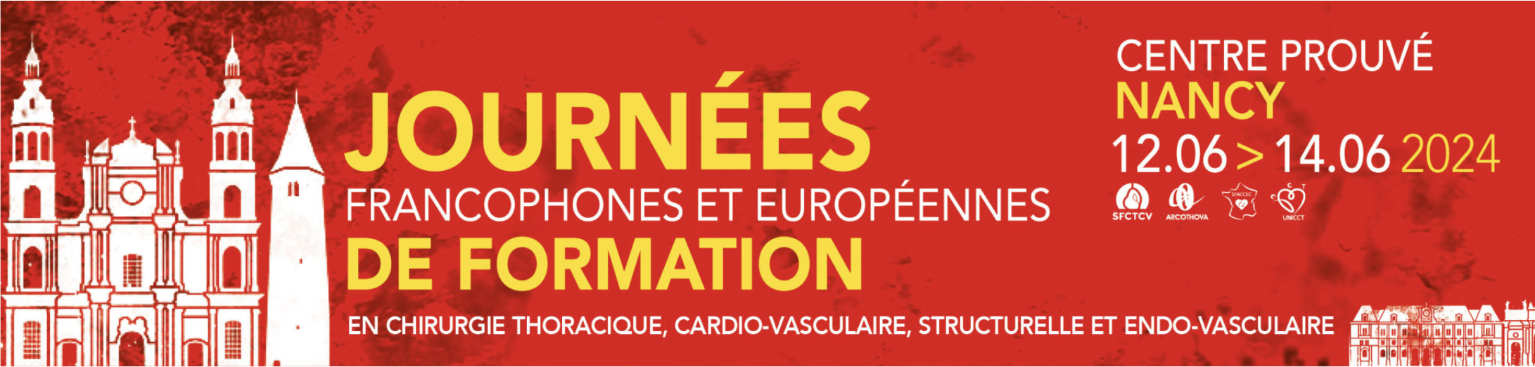 Les Journées Francophones et Européennes de Formation CTCV